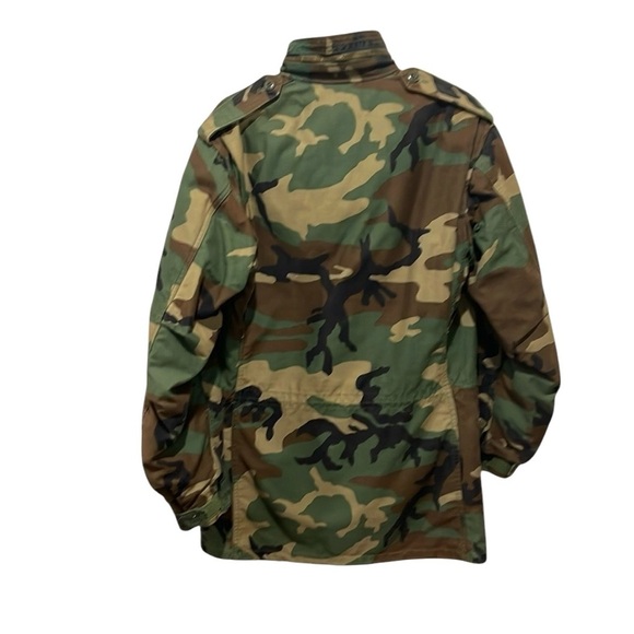 US Army camouflage field jacket cold weather size small - Picture 2 of 13